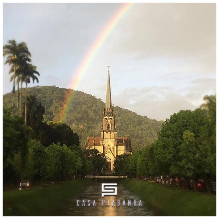مبيت وإفطار Petrópolis Casa Piabanha - Centro Historico المظهر الخارجي الصورة